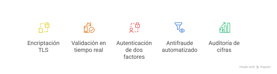 Seguridad técnica al pagar con Redcompra