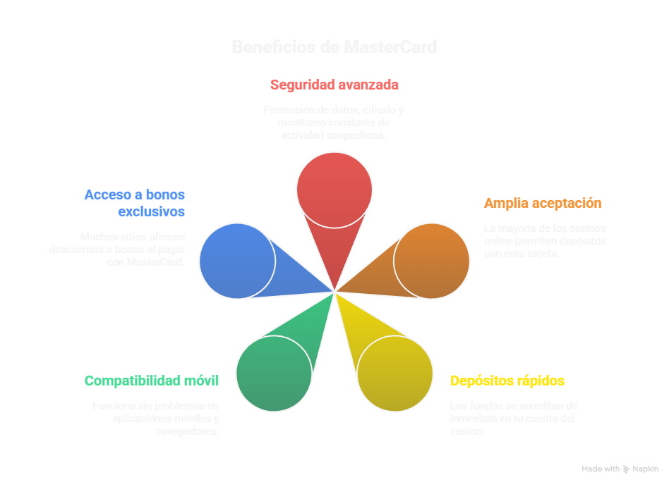 ¿Por qué elegir un casino online con MasterCard?
